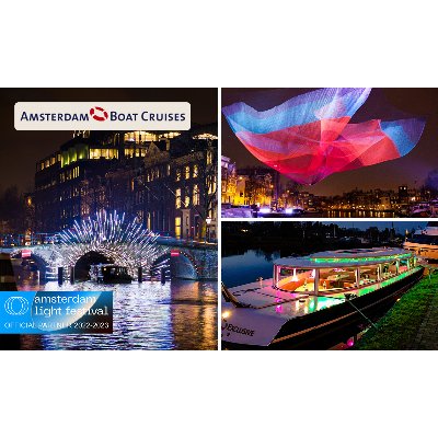 VIP Cruise Amsterdam Light Festival (90 min)